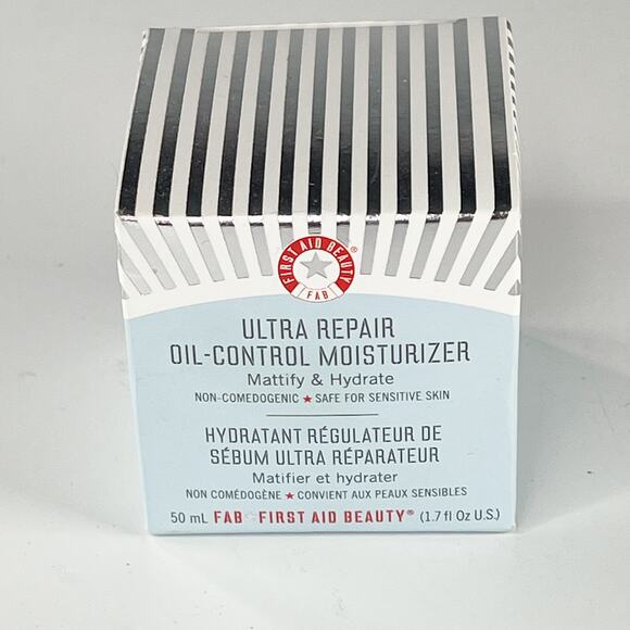 First Aid Beauty Ultra Repair Oil-Control Face Moisturizer Winter 1.7 fl oz NIB - Picture 1 of 5